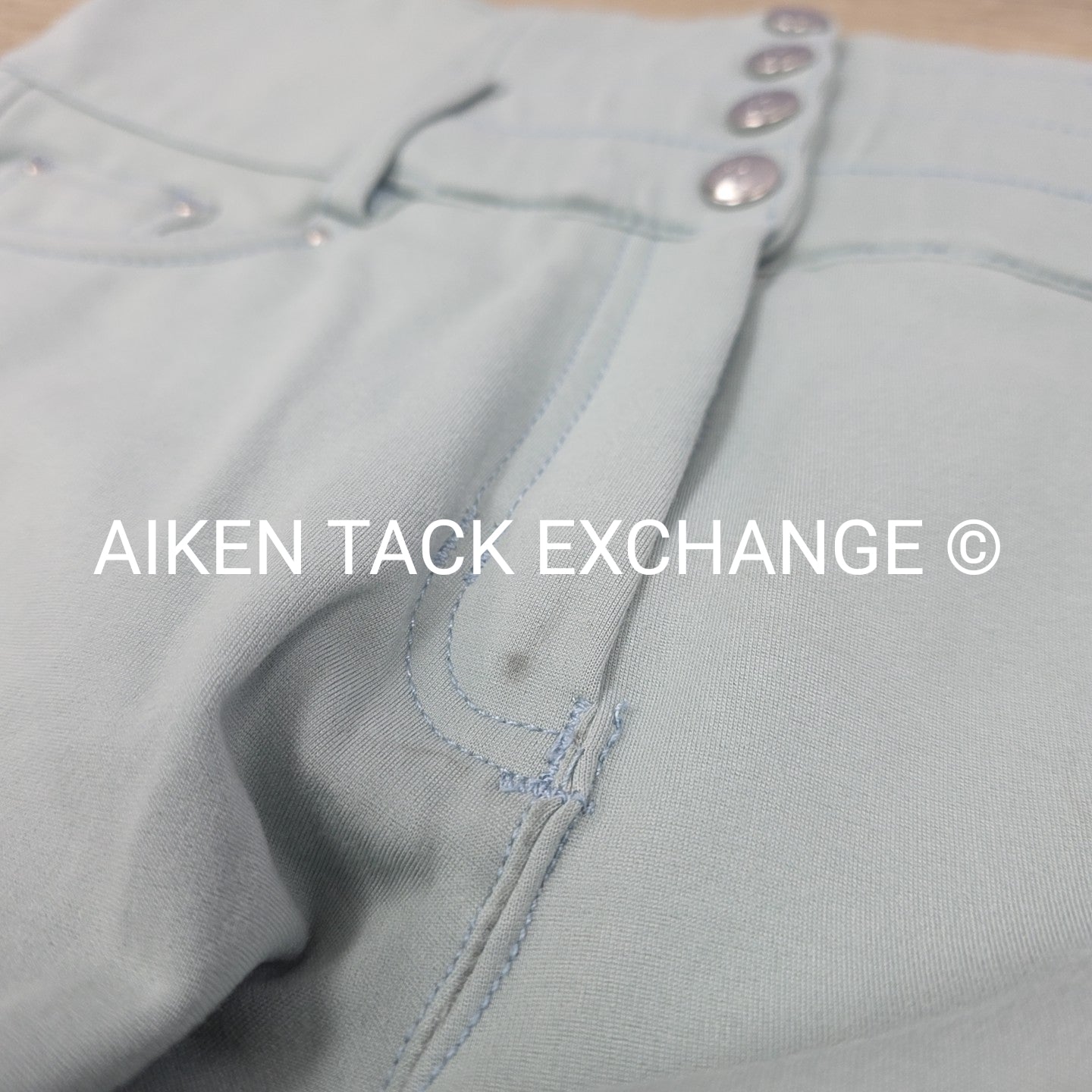 Horze High Waist Silicone Grip Full Seat Breeches, Size 28