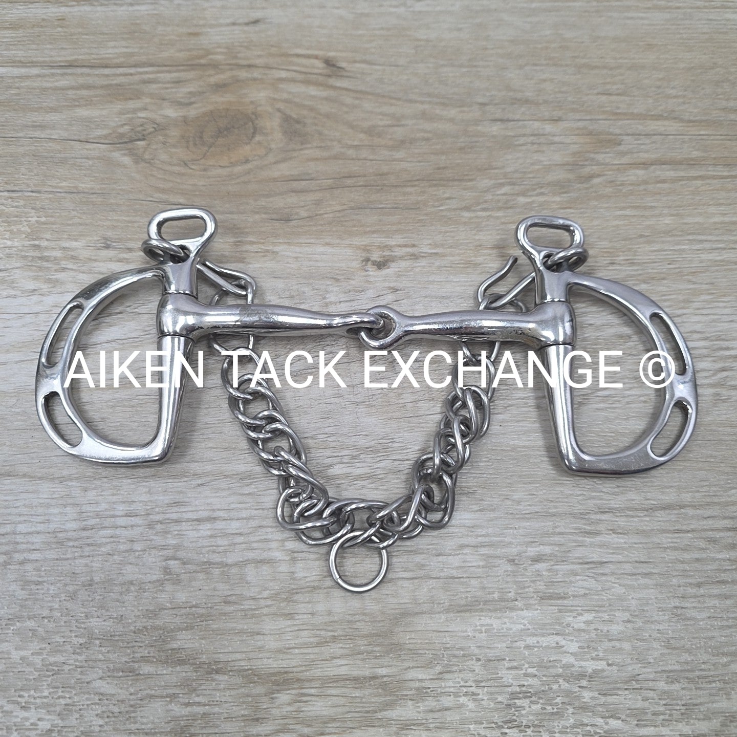 State Line Tack Single Joint Uxeter Kimberwick Bit 5"