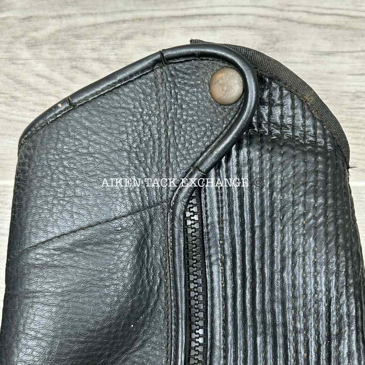 The Elite Leather Half Chaps, Size TL - S