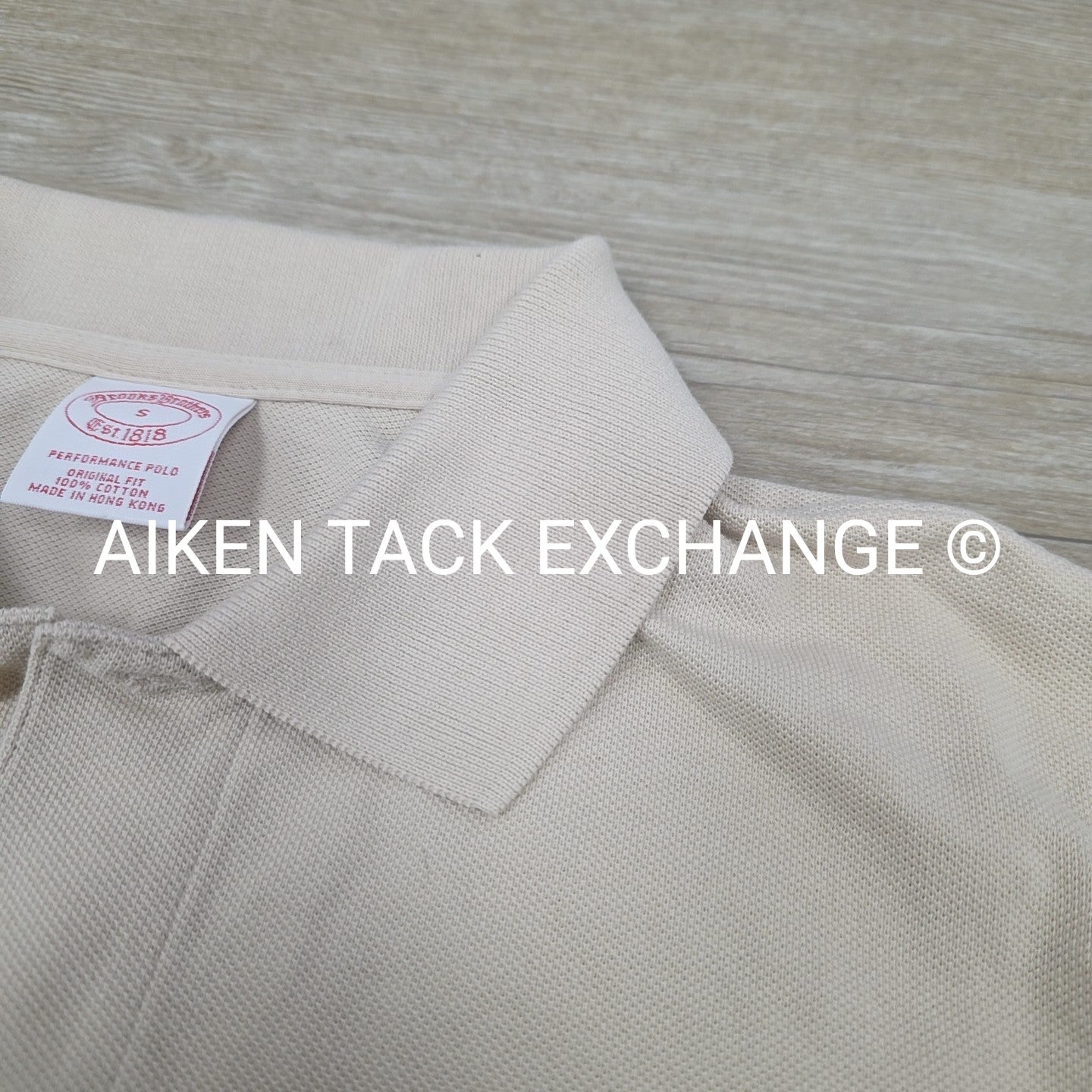 Brook's Brothers Short Sleeve Polo Top, Size Small