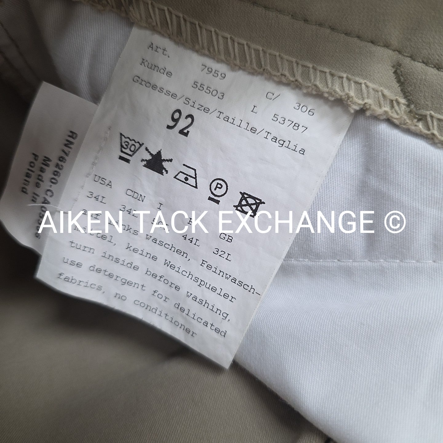 Pikeur Ciara Knee Patch Breeches, Women's 34 Long