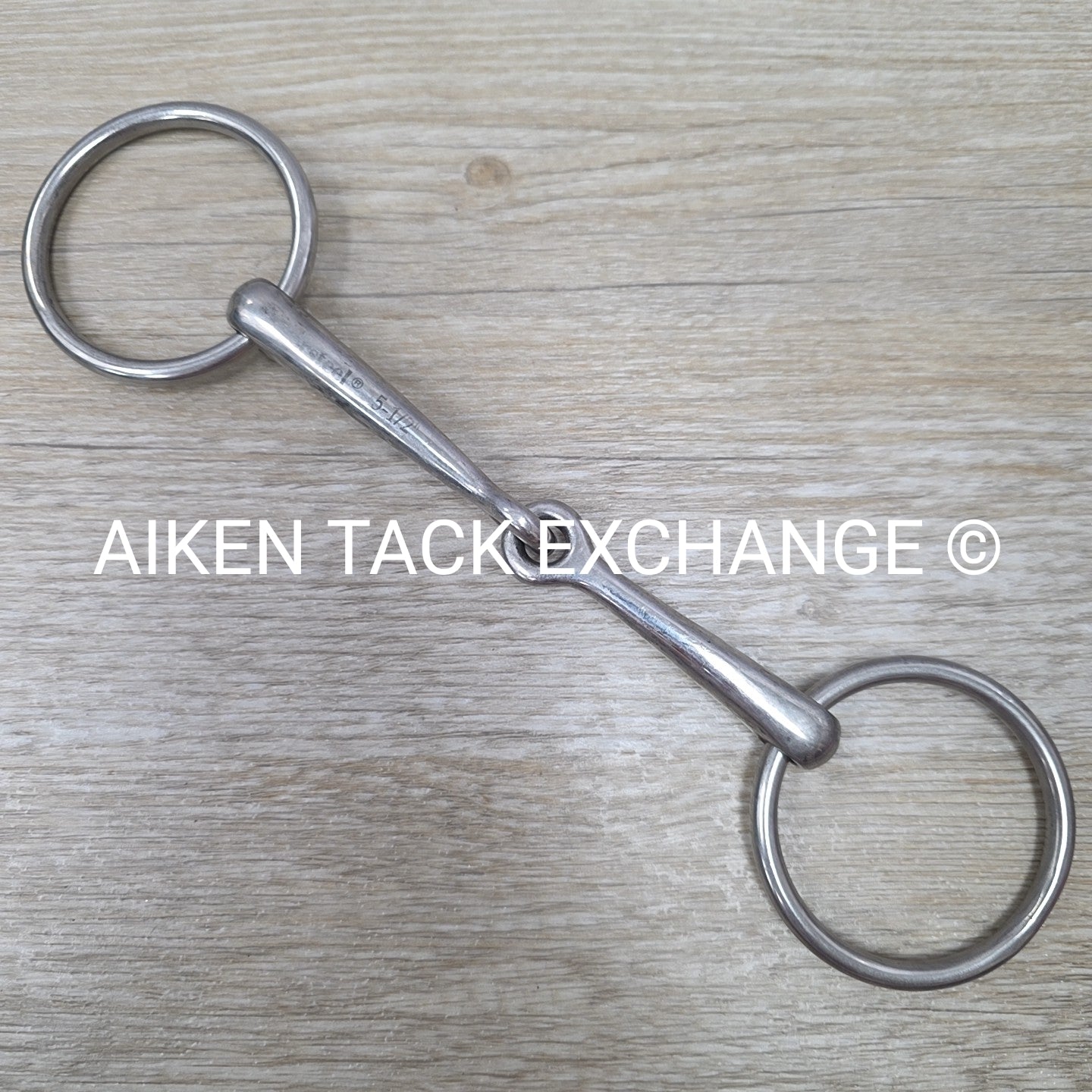 Korsteel Single Joint Loose Ring Bradoon Bit 5.5"