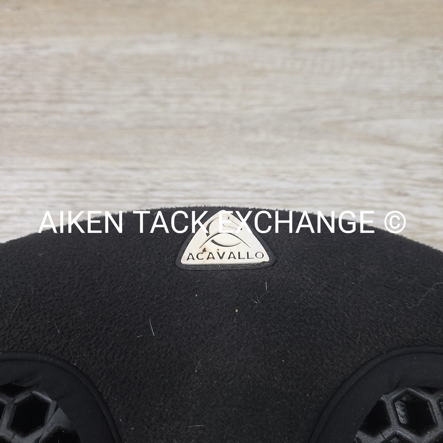 Acavallo Ortho-Coccyx Seat Saver Dressage Saddle Pad, Black