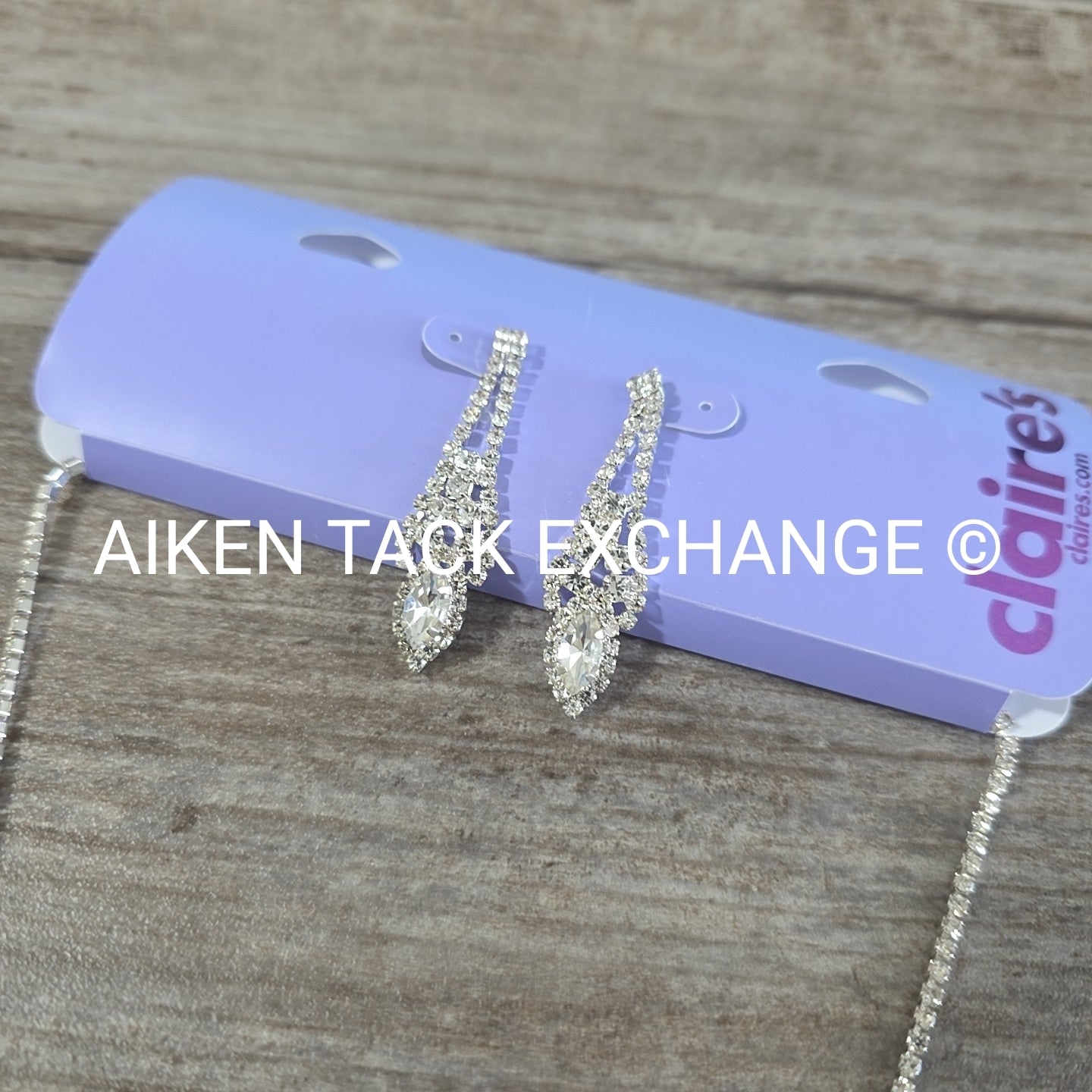 Claire's Bundle - 2 Pairs of Earrings, 2 Necklaces