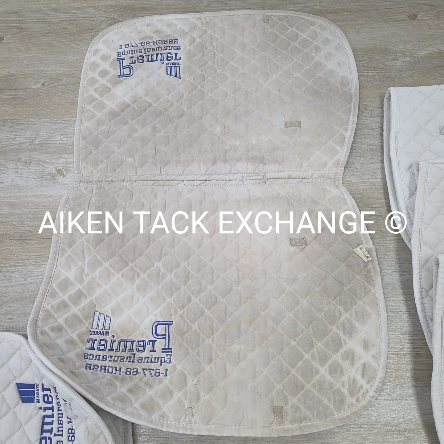 BARGAIN BUNDLE: 6 Dover Saddlery All Purpose Saddle Pads with Embroidery