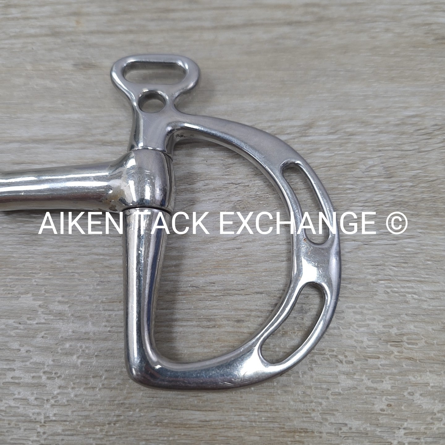 Mullen Mouth Uxeter Kimberwick Bit (No Hooks & Chain) 5"