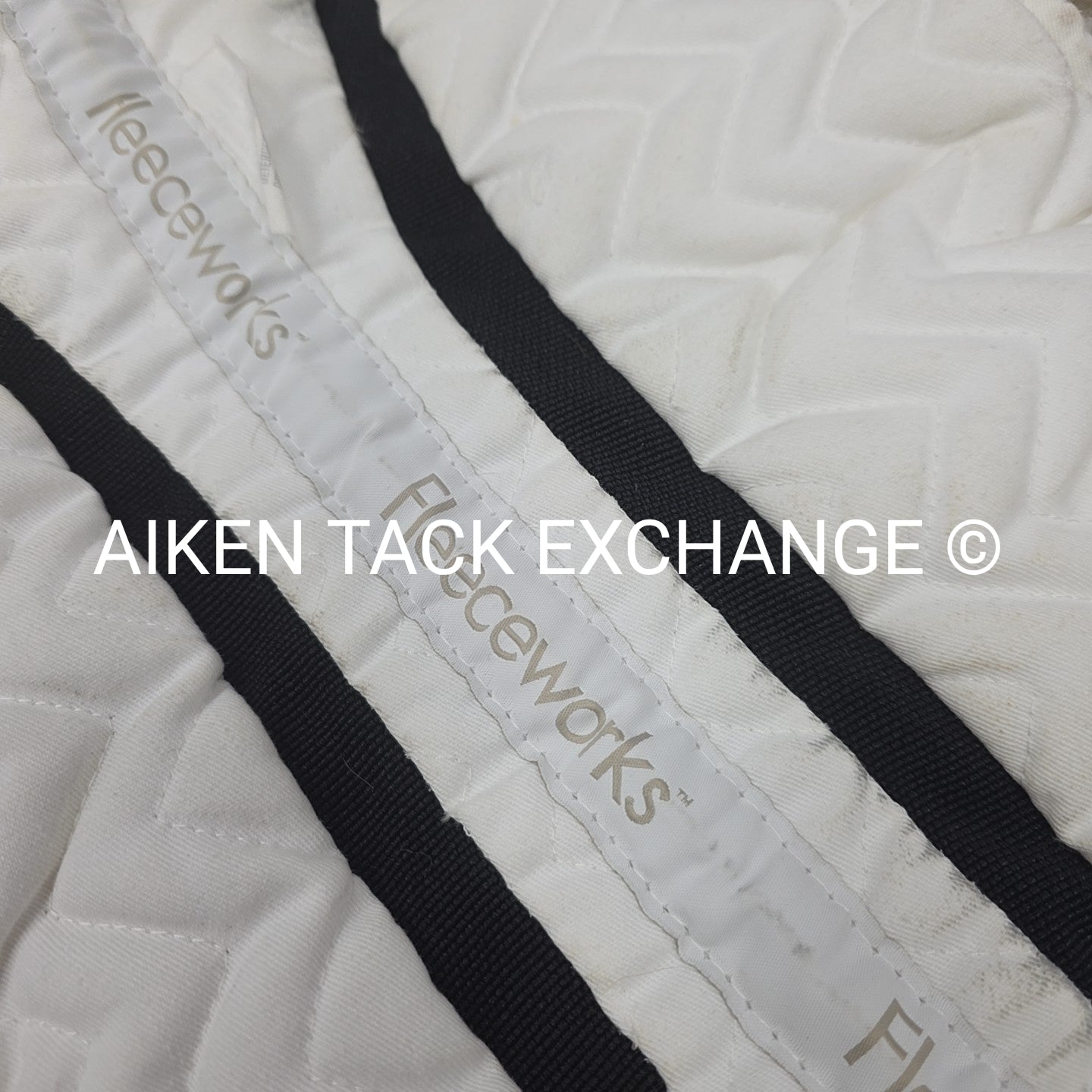 Fleeceworks FXK Sheepskin Half Pad w/ Plain Edge