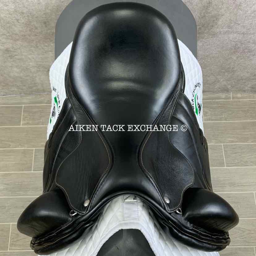 **SOLD** 2015 GMD Germida Ratomka Piaffe Monoflap Dressage Saddle, 16.5" Seat, Wide Tree, Foam Panels
