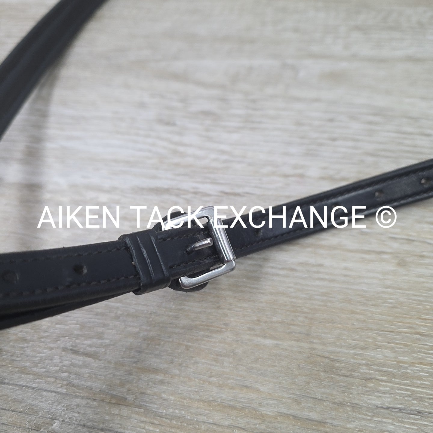 Stampede Equestrian Neck Strap, Patent Black