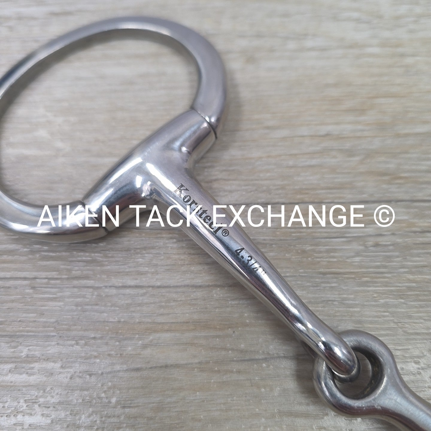 Korsteel Single Joint Eggbutt Bit 4.75"