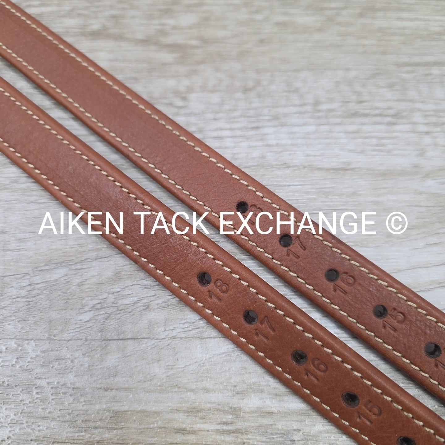 Antares Classic Calf Lined Stirrup Leathers, Brown, 64"