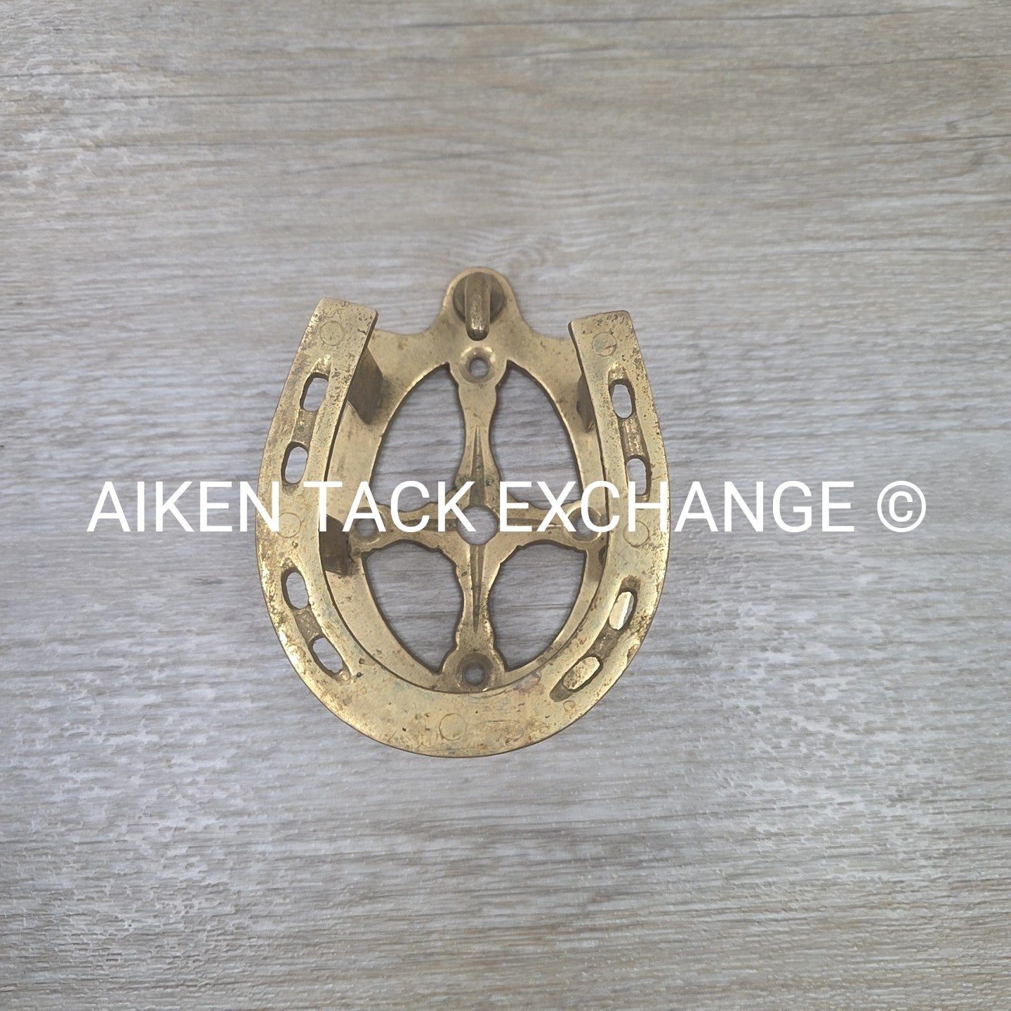 Heavy Brass Bridle Hook