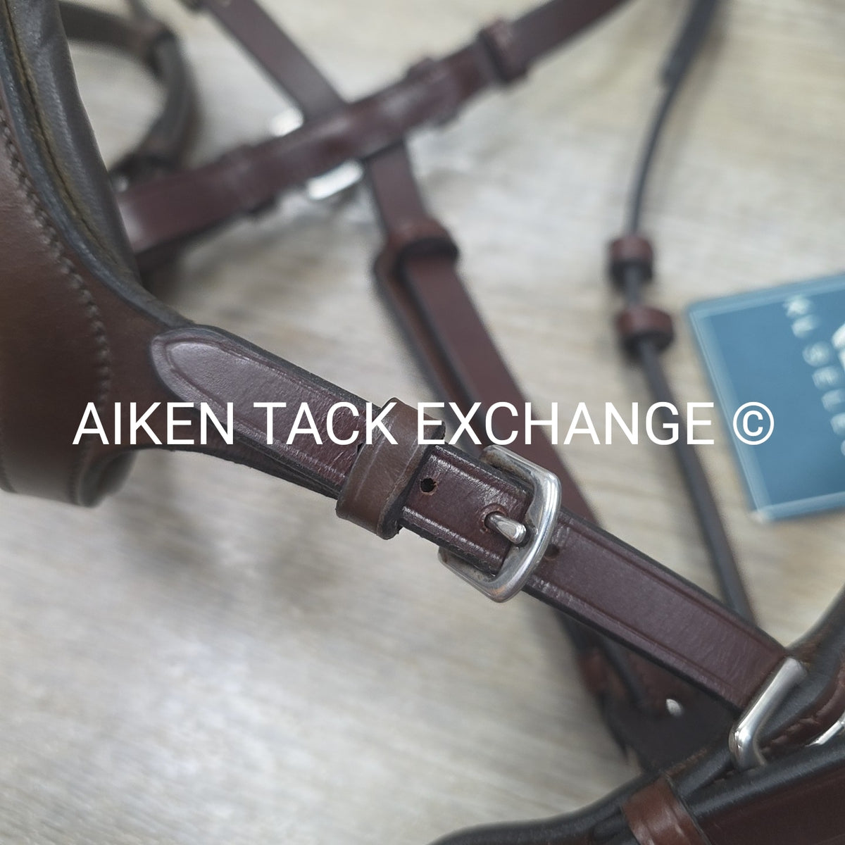 KL Select Tuscan Anatomic Bridle, No Reins, Brown, Size Full