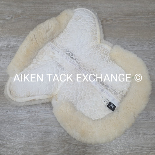 Mattes Platinum Sheepskin Half Pad, Dressage, Size Medium