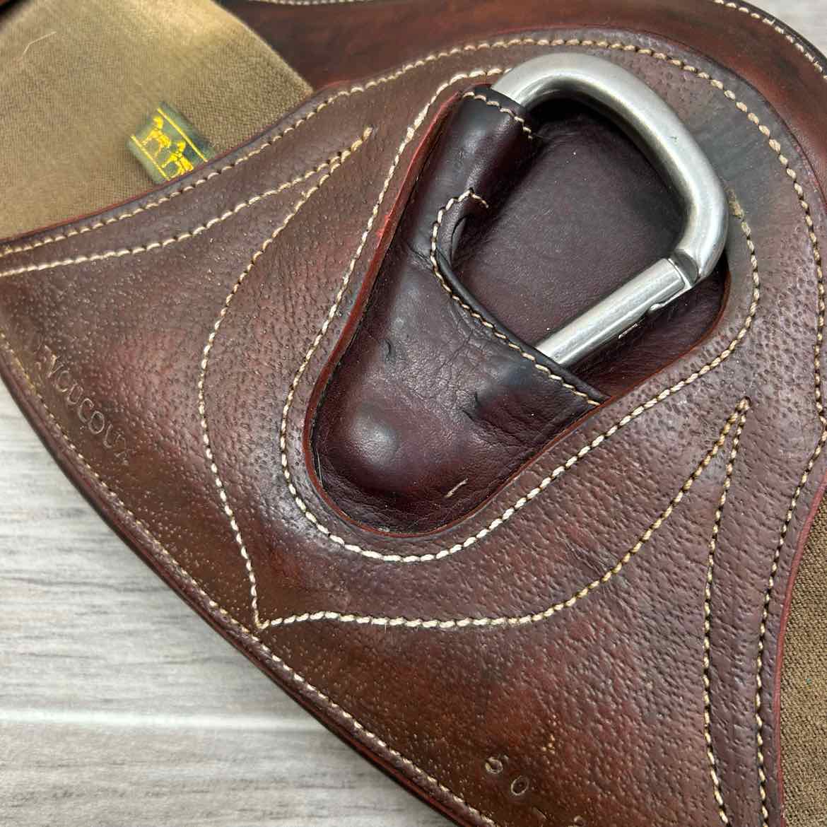 Devoucoux Short Girth, Brown, 20"