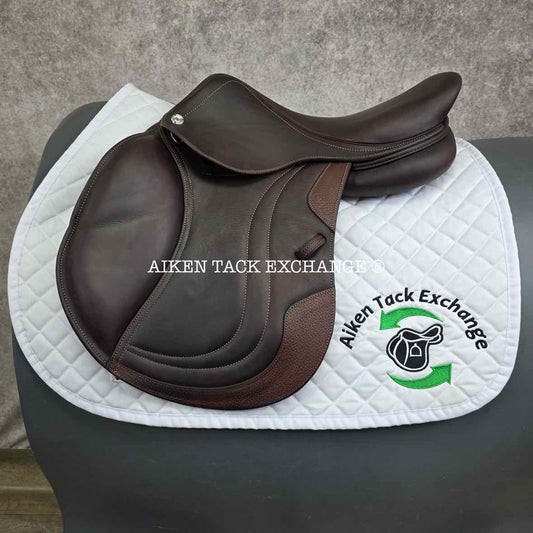 2023 CWD SE03 Close Contact Jump Saddle, 16.5" Seat, 2L Flap, Medium Tree, Foam Panels, Full Buffalo Leather