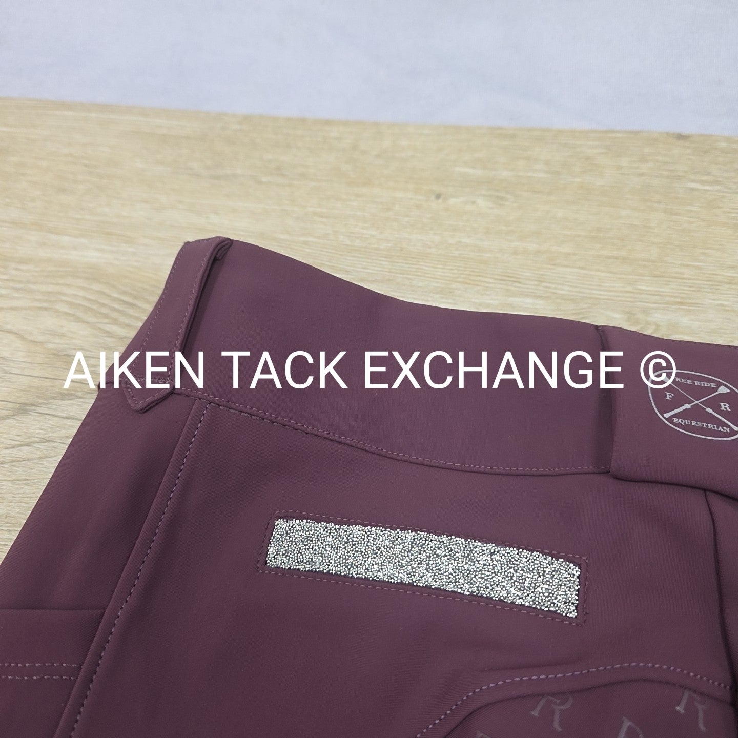 Free Ride Equestrian PRO Silicone Grip Full Seat Breeches, Size 30