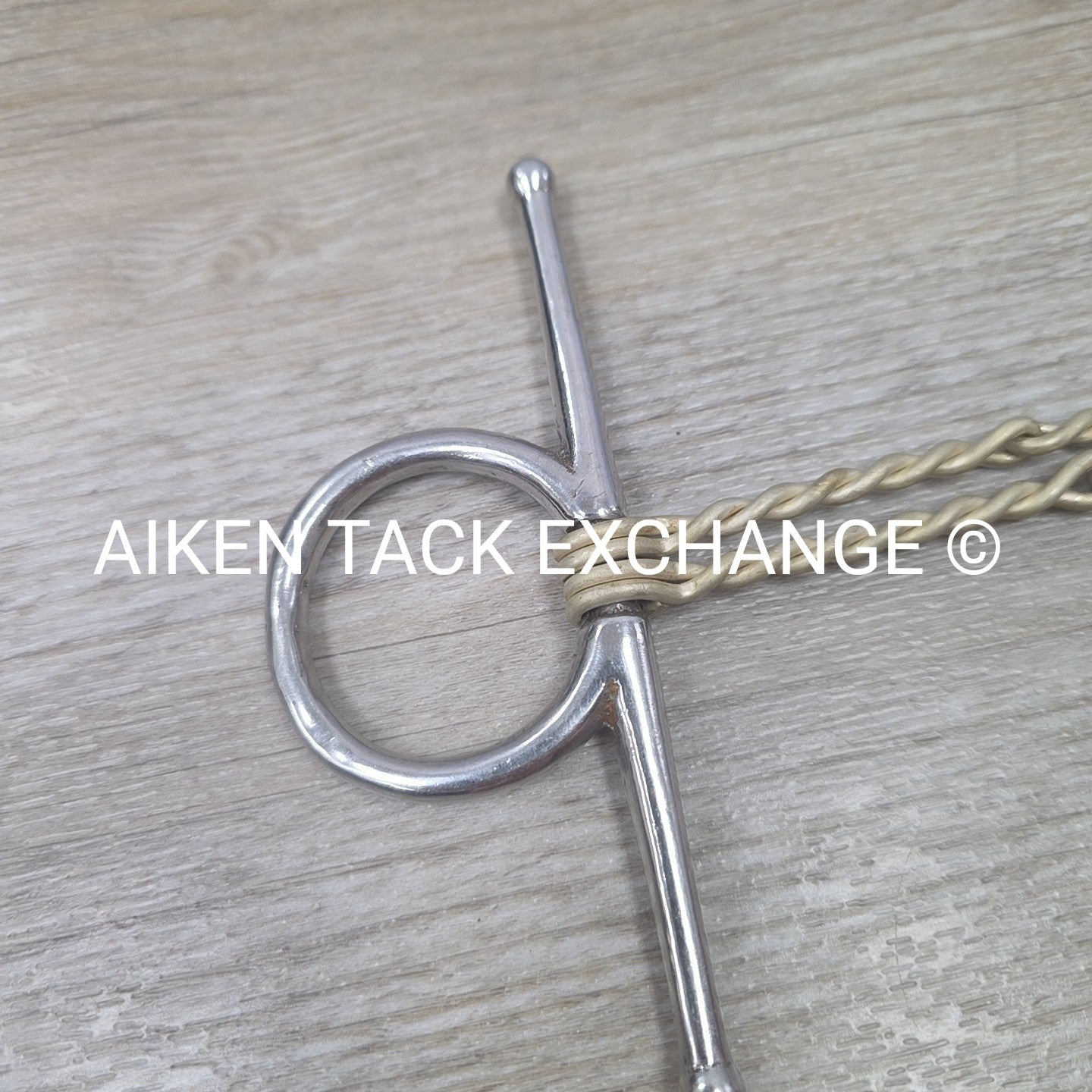 Full Cheek Double Twisted Wire Bit 5"