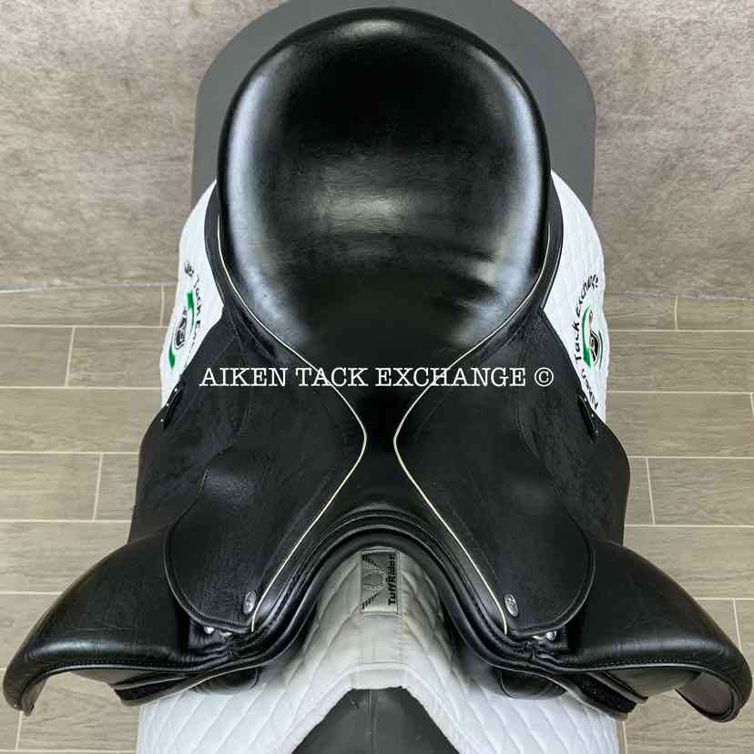 **SOLD** Borne DS Flexion Dressage Saddle, 17.5" Seat, Medium Tree, Wool Flocked Panels