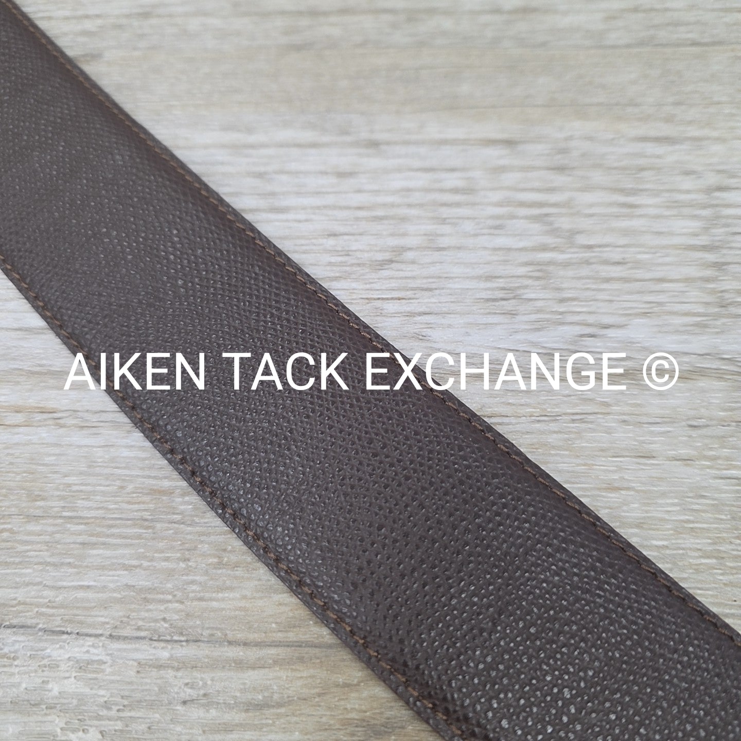 Tailored Sportsman Wide Belt, Brown, Size Medium