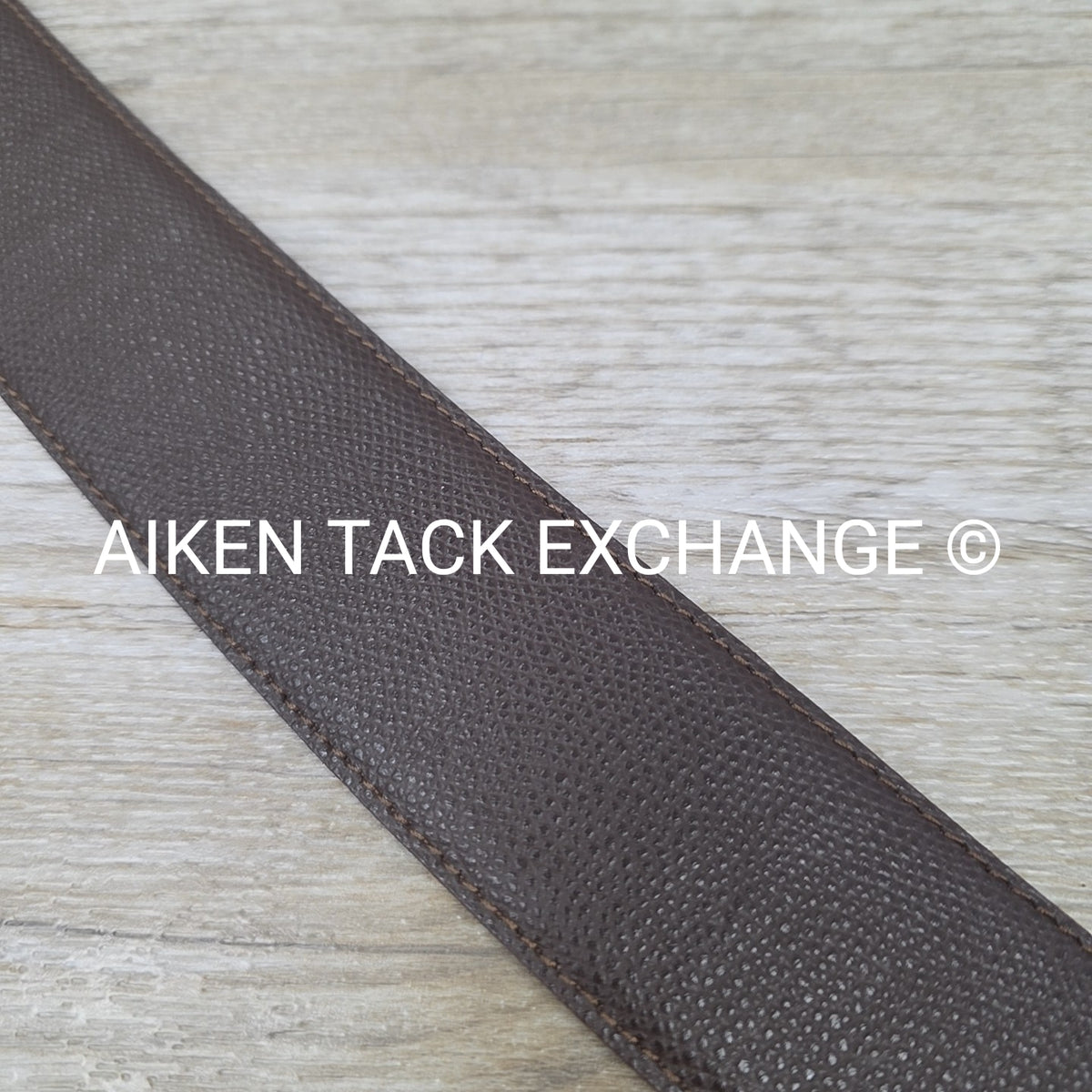 Tailored Sportsman Wide Belt, Brown, Size Medium