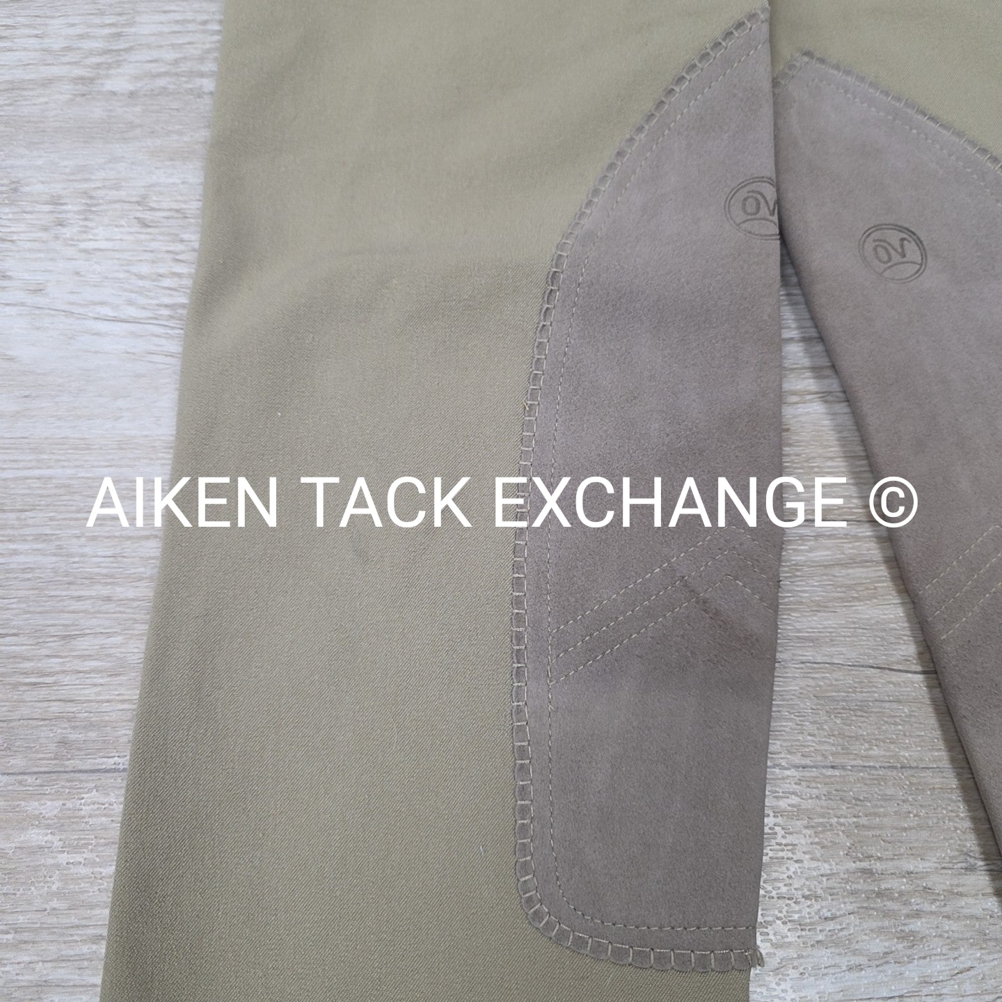 Ovation Knee Patch Side Zip Breeches, Size 30 L