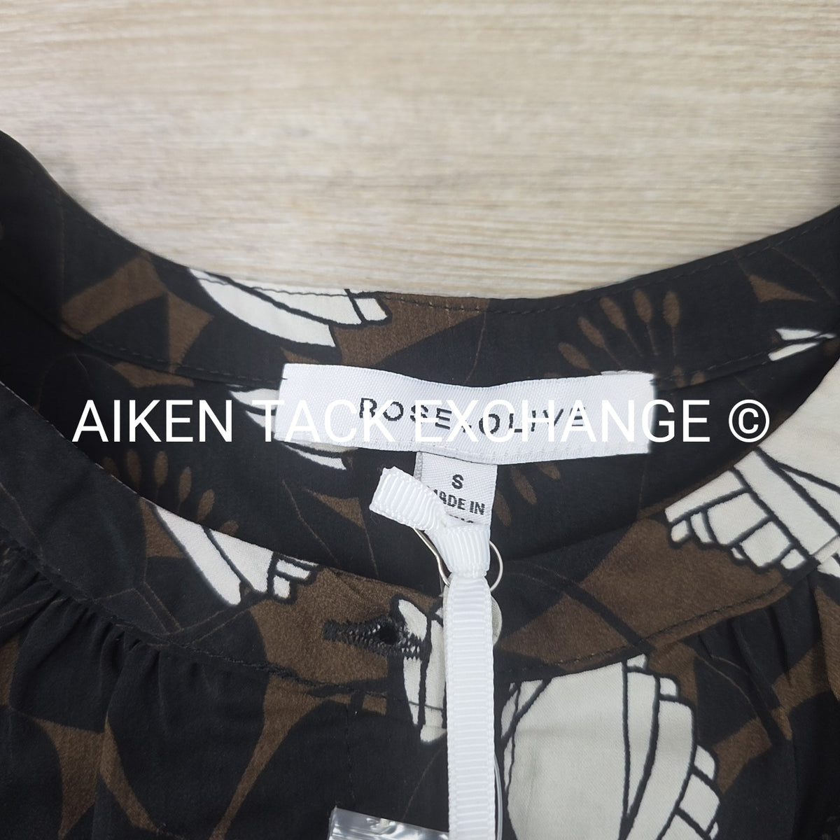 Rose & Olive Top, Size Small