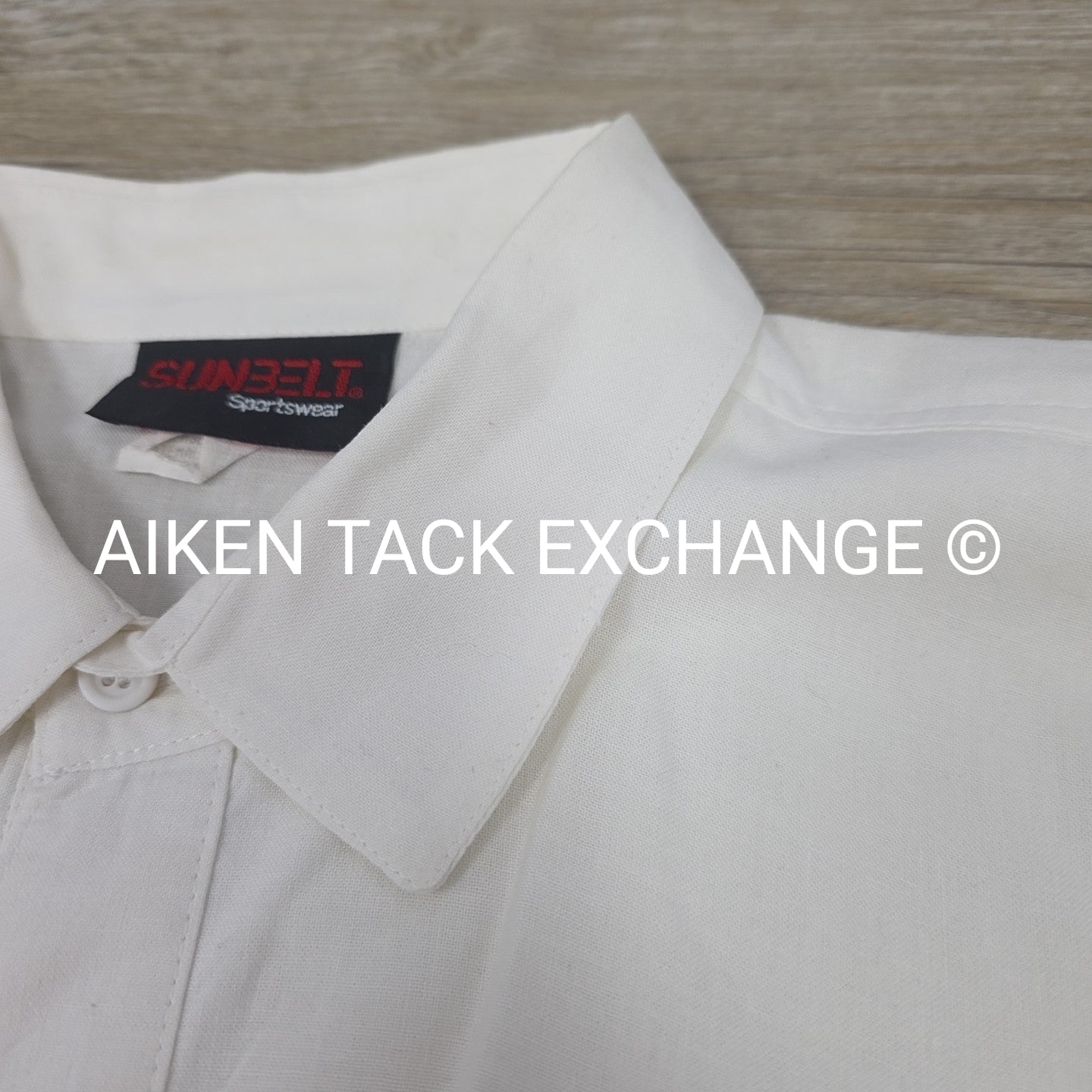 Long Sleeve Button Up with Jack Russel Embroidery