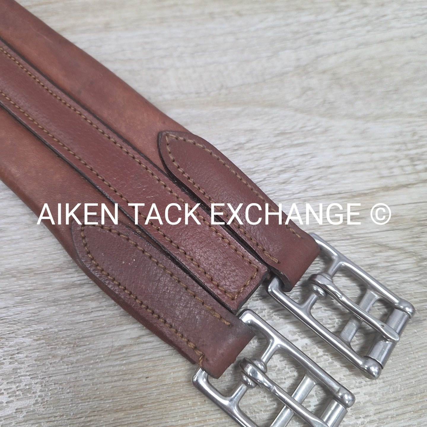 HDR Girth, Single End Elastic, Brown, 44"