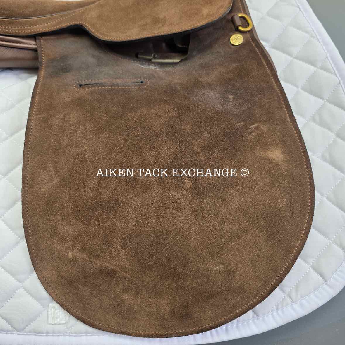 **SOLD** Dos Banderas Polo Saddle, 16" Seat, Medium Tree, Foam Panels