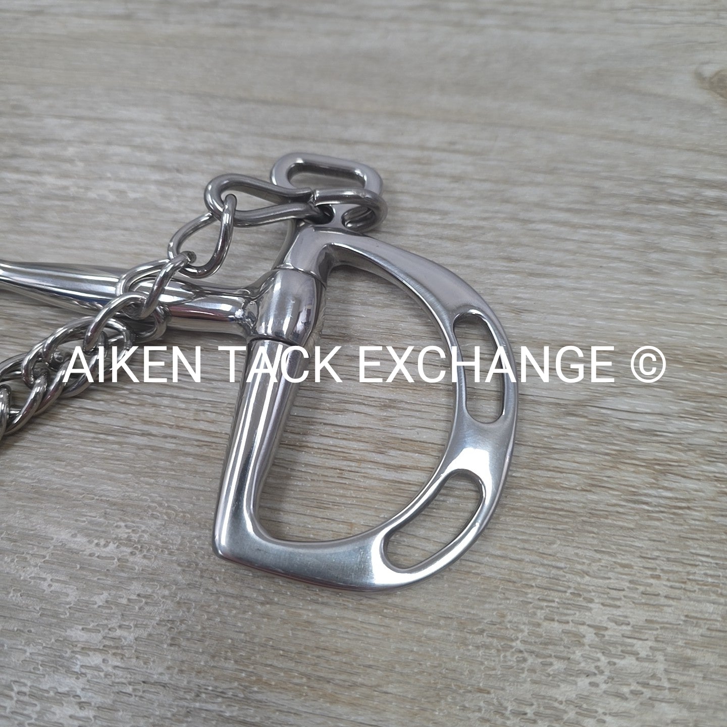 Korsteel Mullen Mouth Single Joint Kimberwick Bit 6"