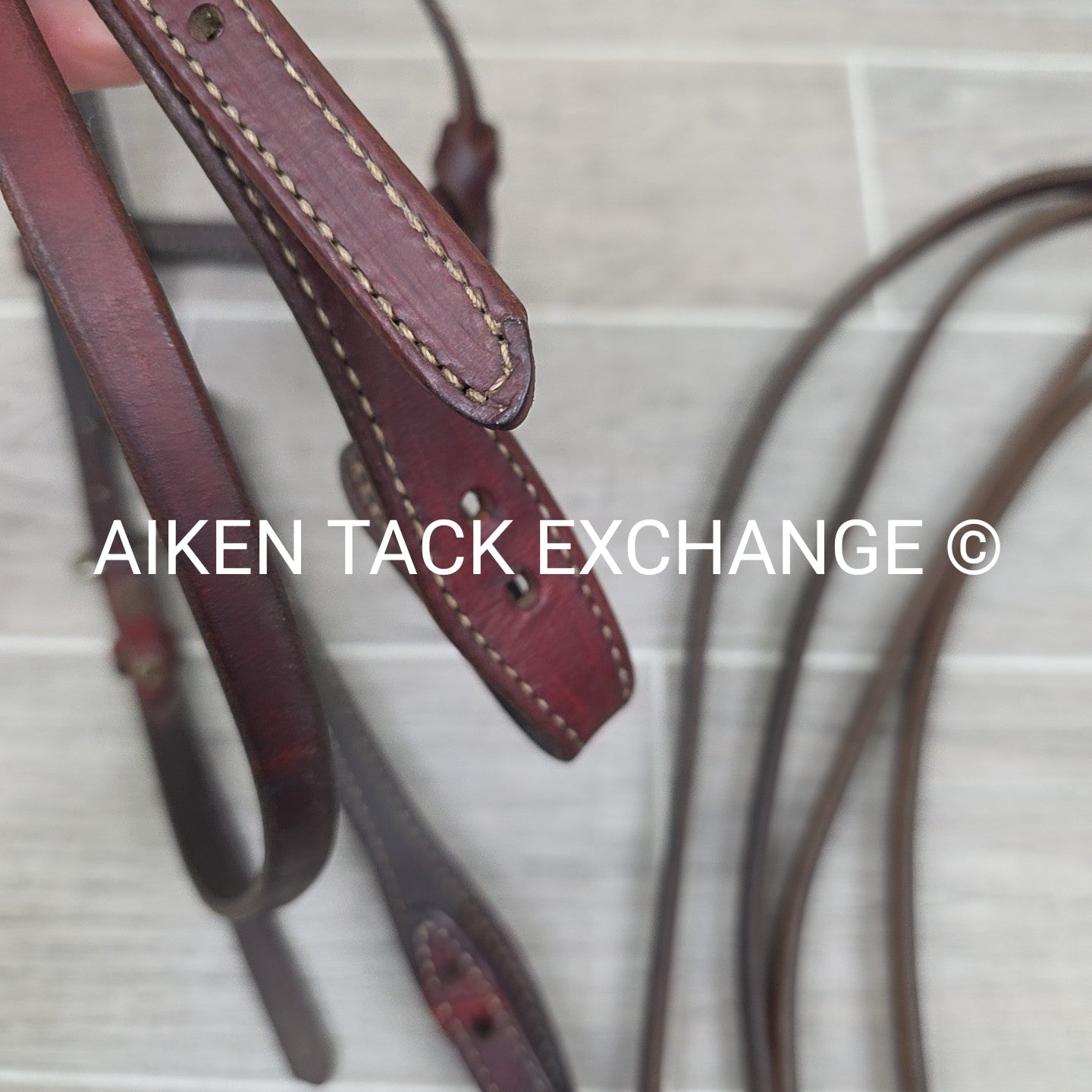 Western Browband Bridle with Split Reins, Brown, Size Full