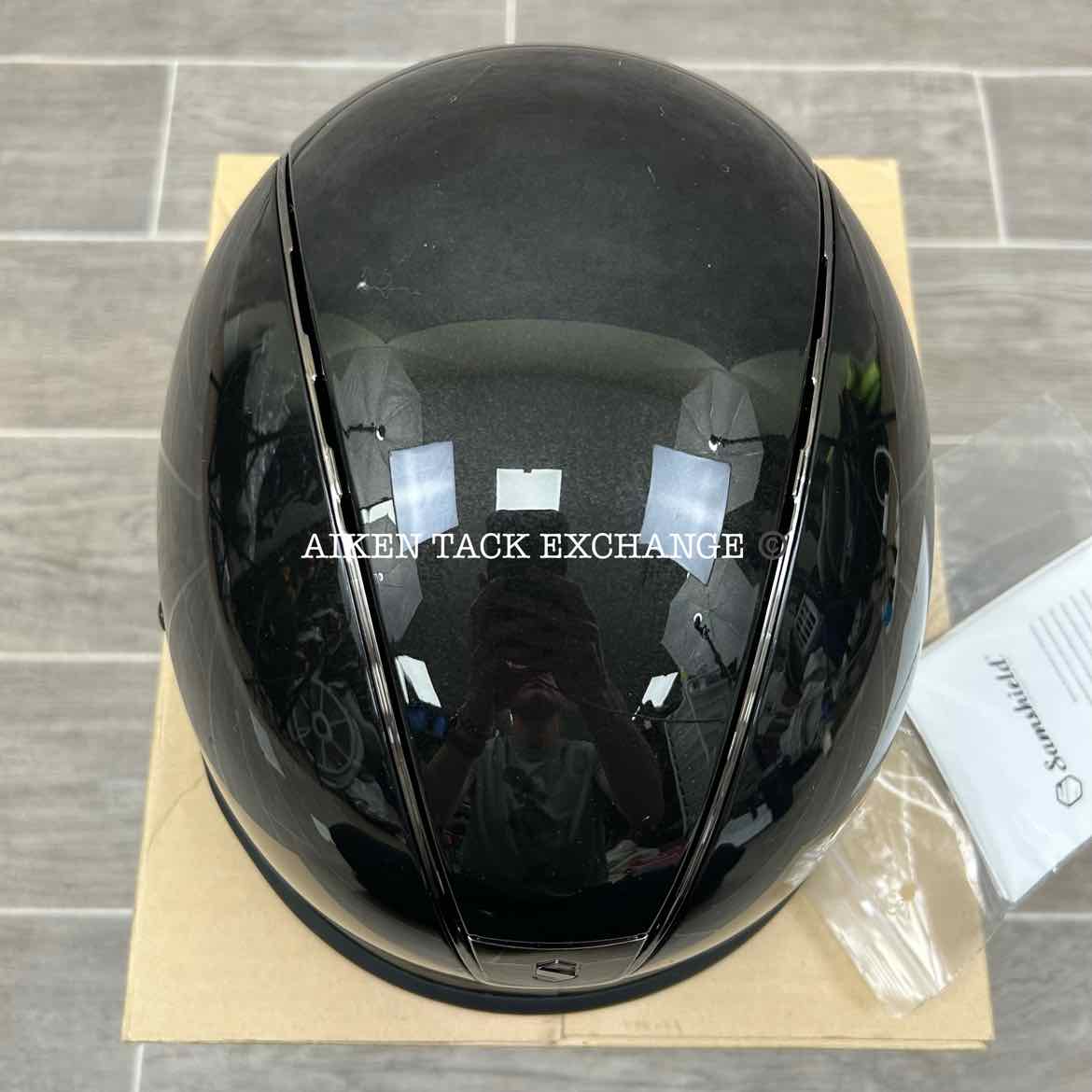 Samshield Shadow Race Glossy Helmet, Size 6 7/8 (55) MFG Date 11/2017
