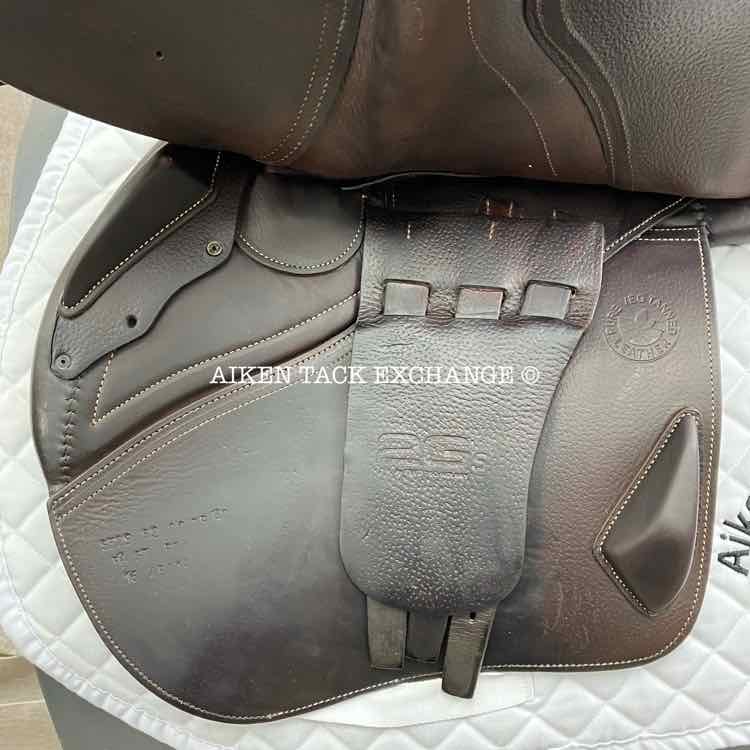 2016 CWD SE29 2GS Close Contact Jump Saddle, 17.5" Seat - S2, 4C Flap, Dynamik Flex Tree - MW, Foam Panels, Full Buffalo Leather