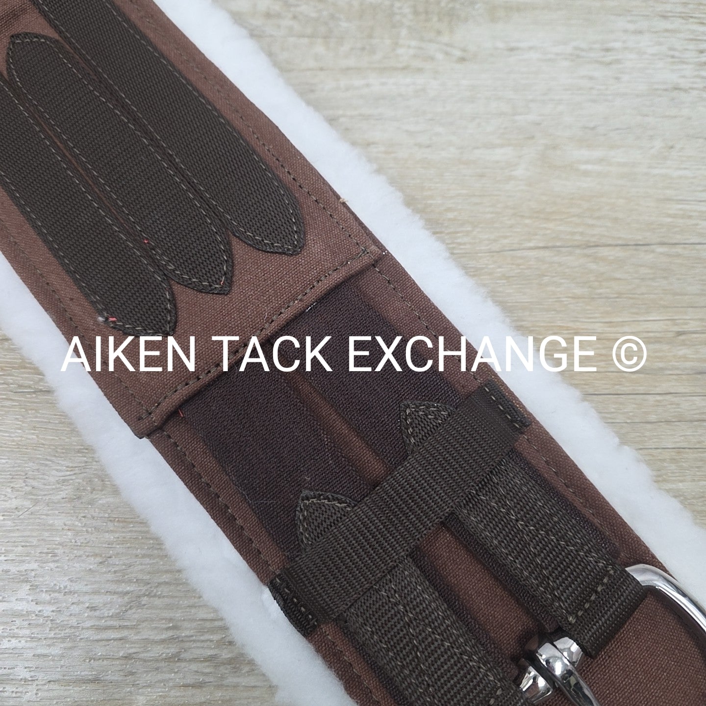 Lettia Memory Foam Western Cinch, Brown, 30"