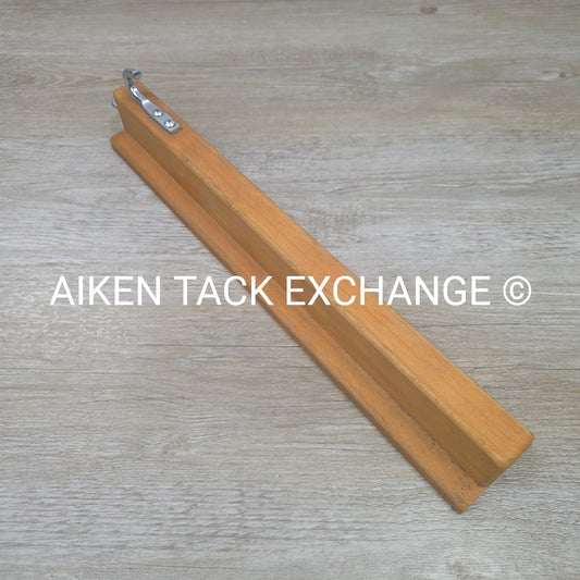 Wood Wall Mount Saddle Rack