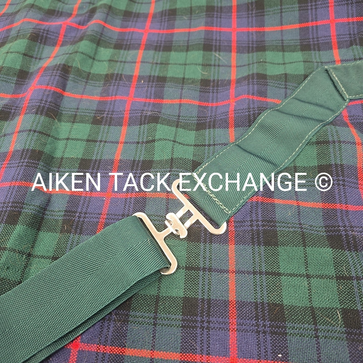 5/A Baker Original Tartan Plaid Stable Sheet, Size 72"