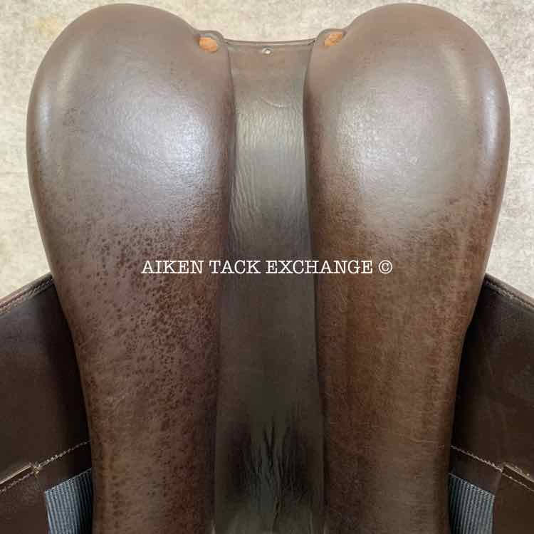 2012 Southern Stars Monoflap Dressage Saddle, 18" Seat, Wide Tree, Wool Flocked Panels