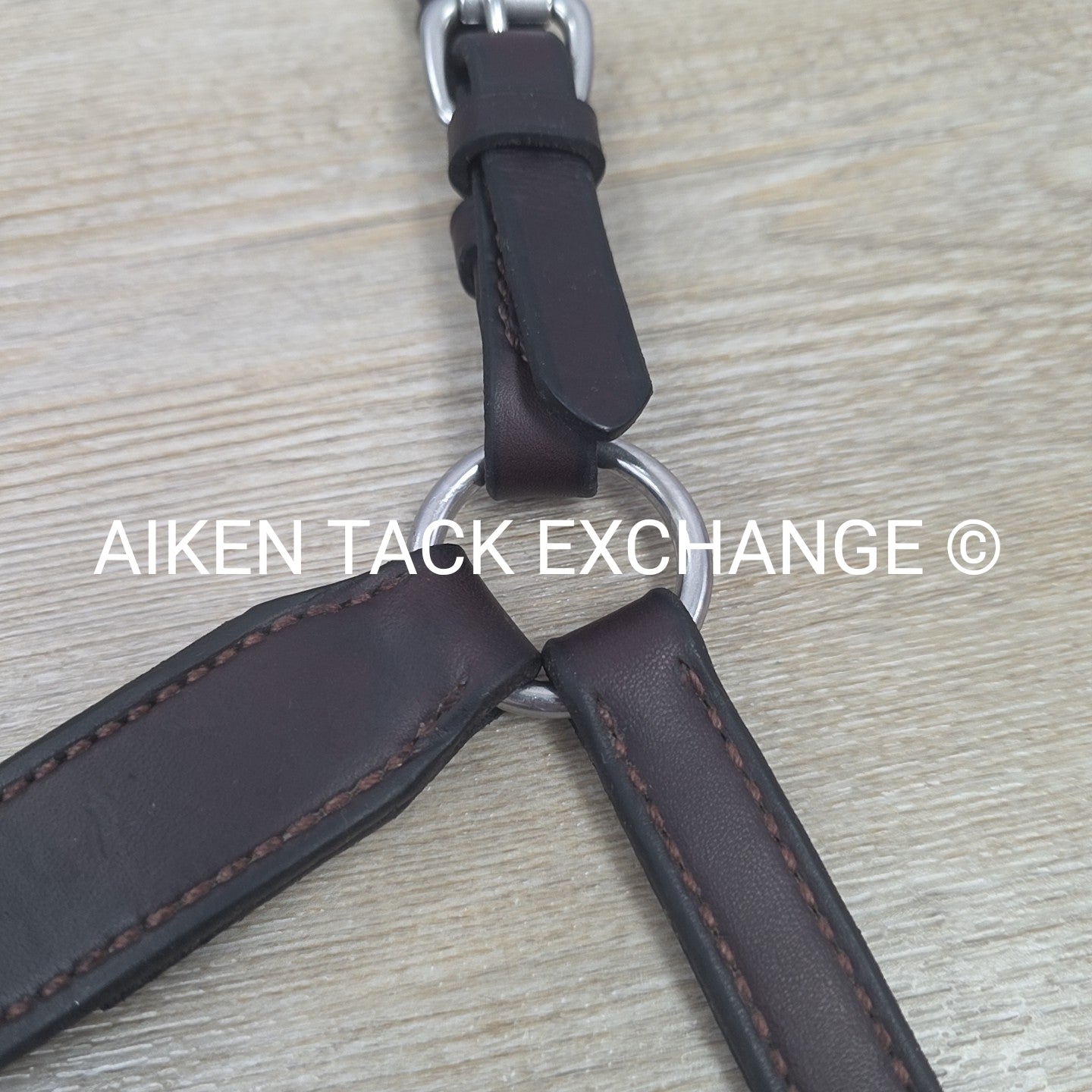 Nunn Finer Hunting Breastplate with Elastic, Brown, Size Cob