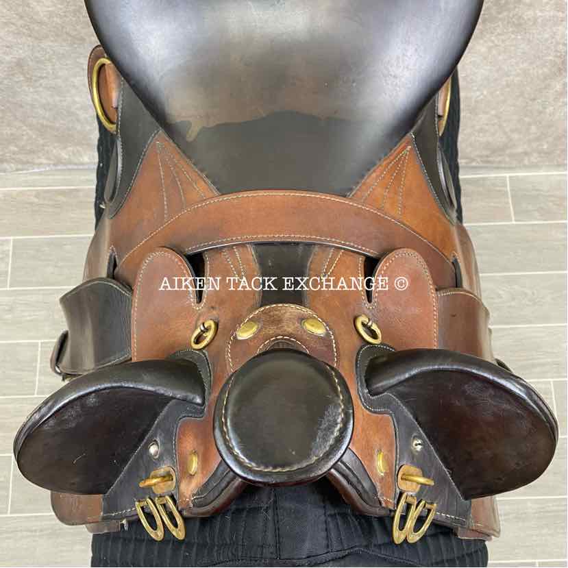 Down Under Saddle Supply Kimberley Series Australian Stock Saddle, 19" Seat (English), 16" Seat (Western)