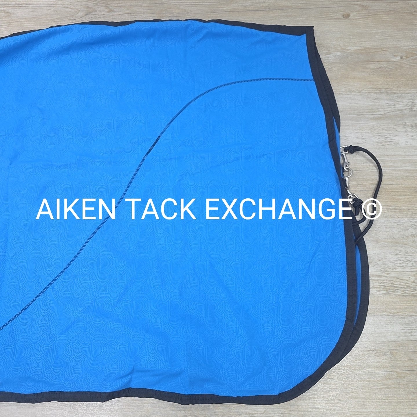 Fenwick Equestrian Softshell Therapeutic Bamboo Blanket, Blue, Size 78"