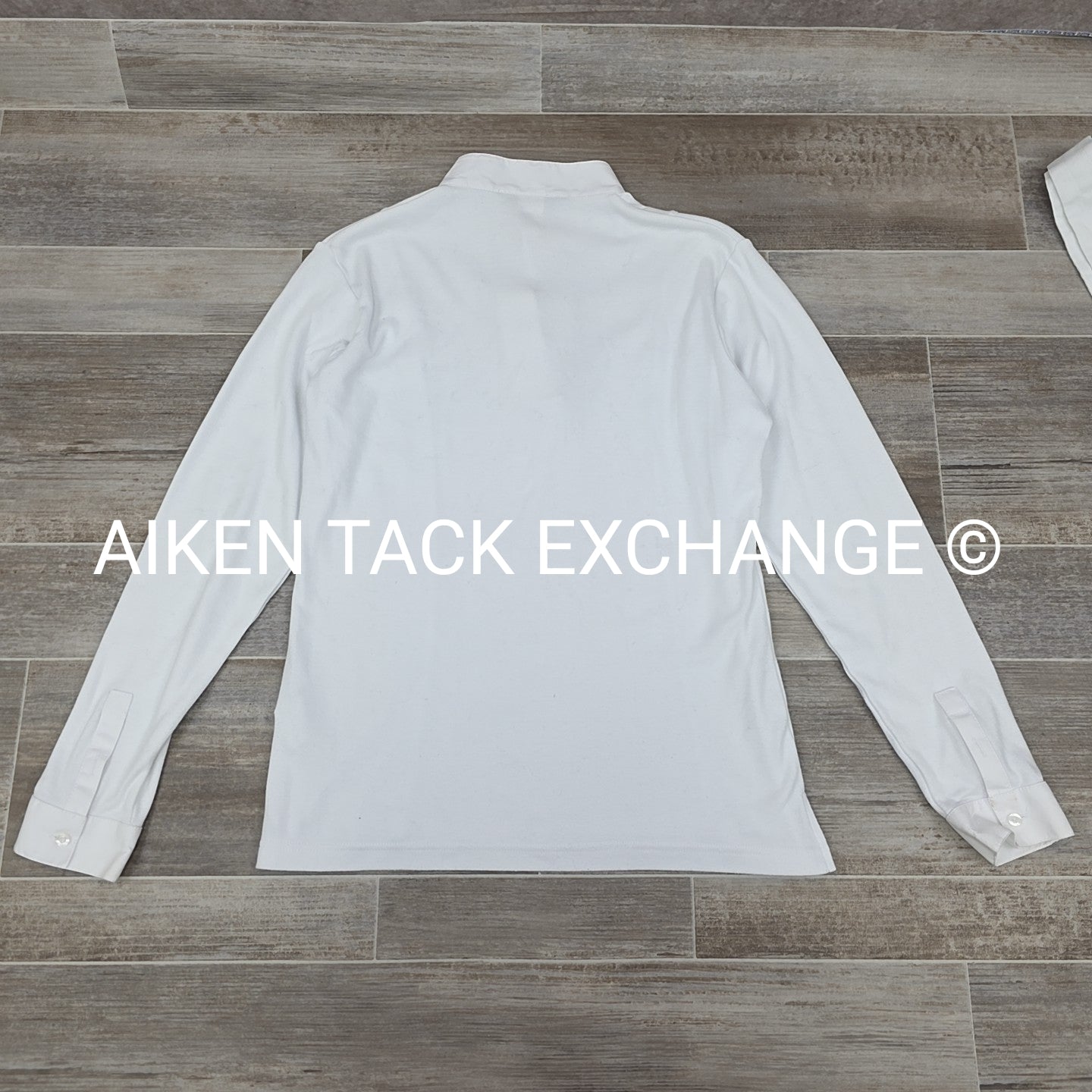 BARGAIN BUNDLE: Shires Long Sleeve Show Shirt with Matching Traditional Stock Ti