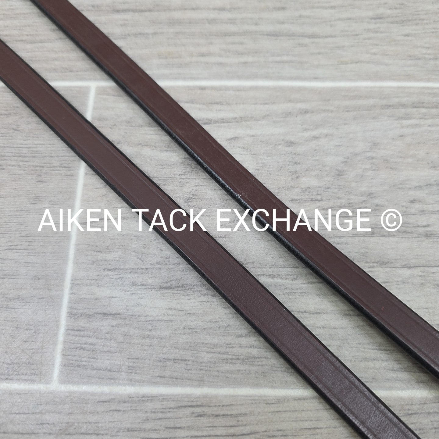 KL Select Red Barn Curb Rein, Brown, Size Full