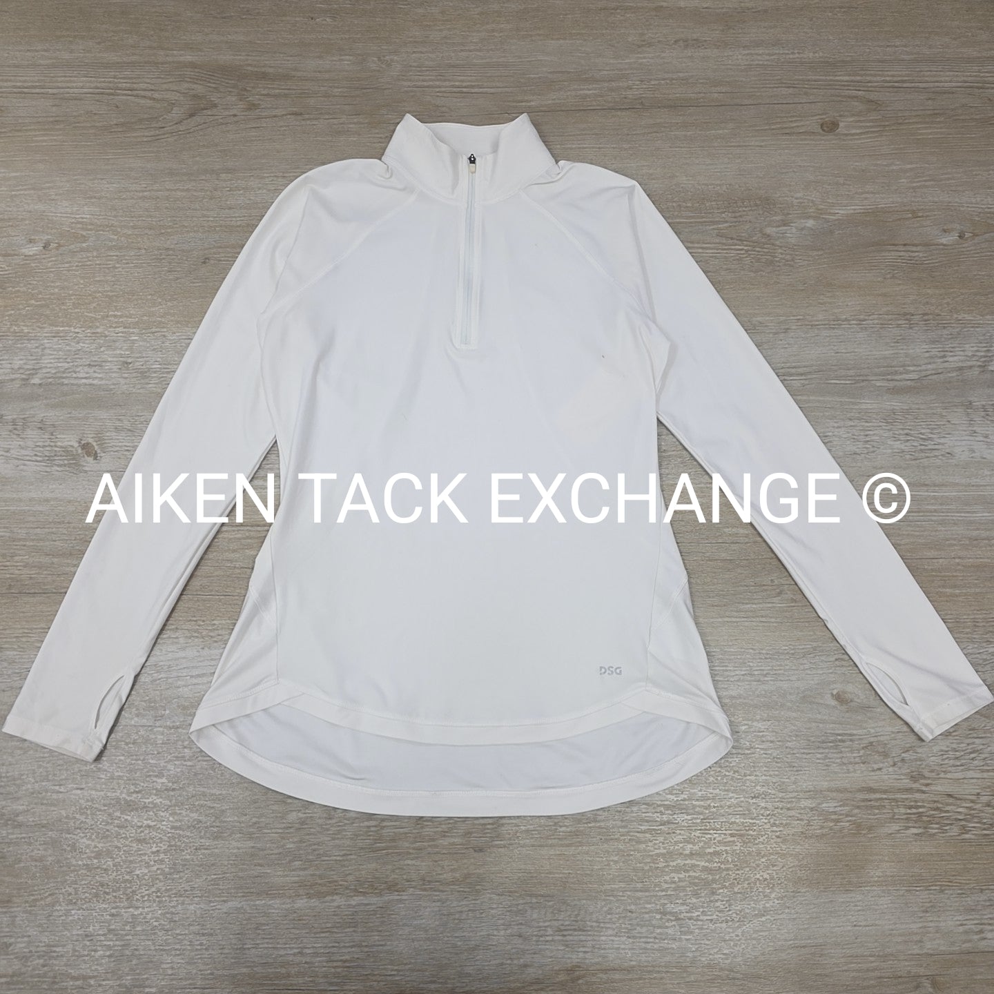DSG Quarter Zip Long Sleeve Athletic Shirt, Women's Small