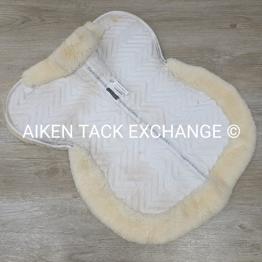 Fleeceworks Classic Half Pad with Rolled Edges, Size X-Large