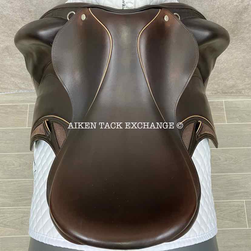 2020 Stackhouse & Ellis Monoflap Dressage Saddle, 17.5" Seat, Medium Wide Tree