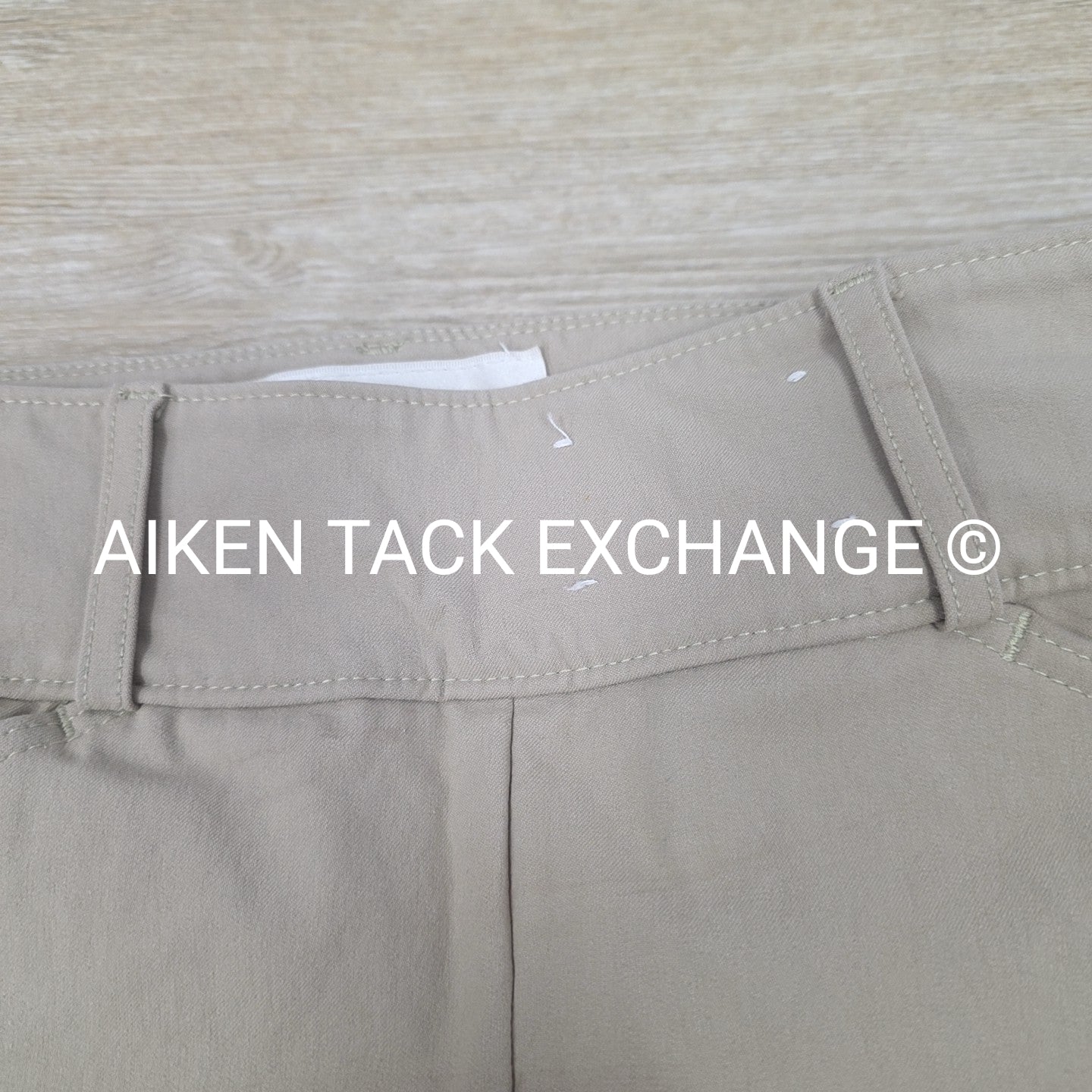 Tailored Sportsman Trophy Hunter Knee Patch Sock Bottom Breeches, Size 28