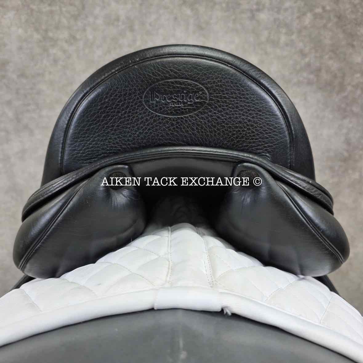 **SOLD** 2004 Prestige Galileo Dressage Saddle, 16" Seat, 30 Tree - Medium, Wool Flocked Panels
