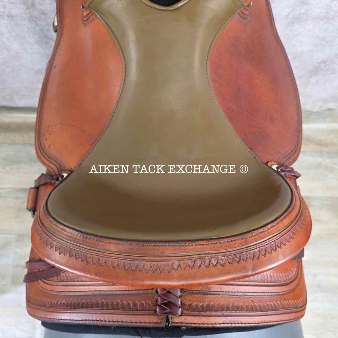 2004 Circle Y 1651 Park & Trail Western Saddle, 16" Seat, Regular Flex Lite Tree - Semi QH Bars