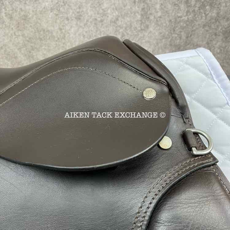 Barnsby All Purpose Saddle, 15" Seat, Wide Tree, Wool Flocked Panels